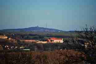 Blick von der Himmelsleiter in Kloschwitz